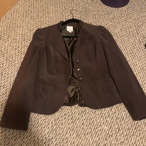 Brown blazer